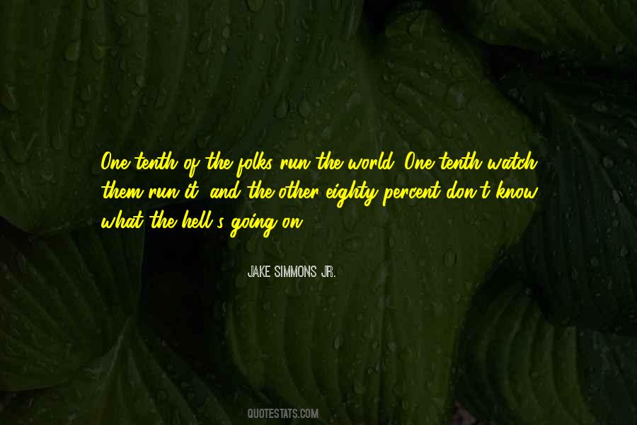 Hell The World Quotes #493417