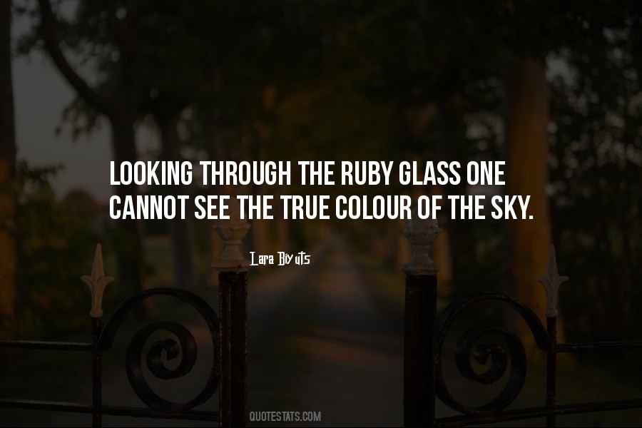 Quotes About Looking Through Glass #837111