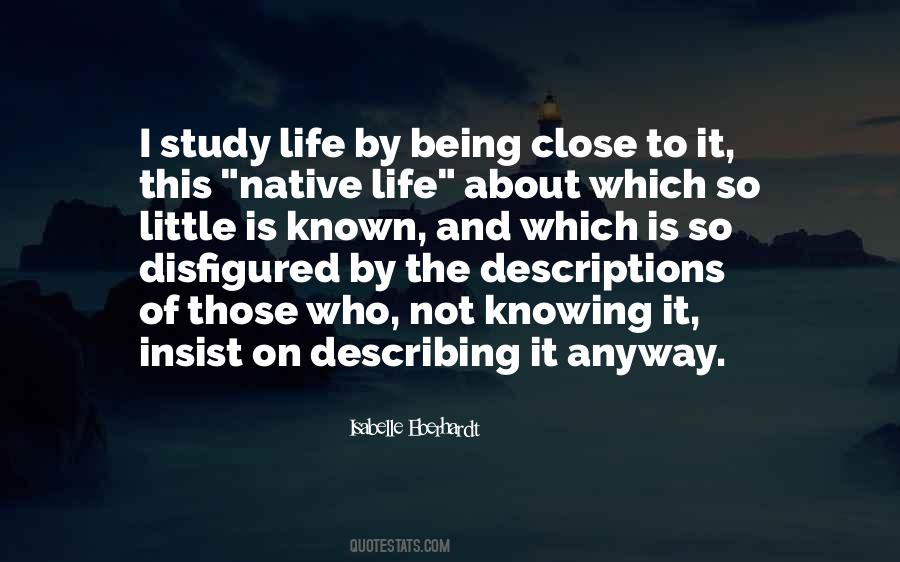 Life Is About Not Knowing Quotes #1056618