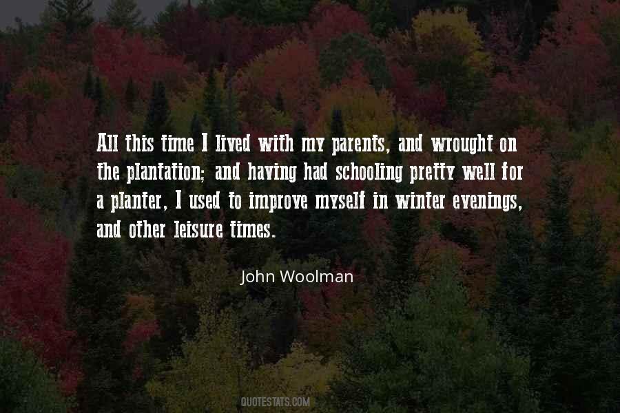 C.e. Woolman Quotes #399073