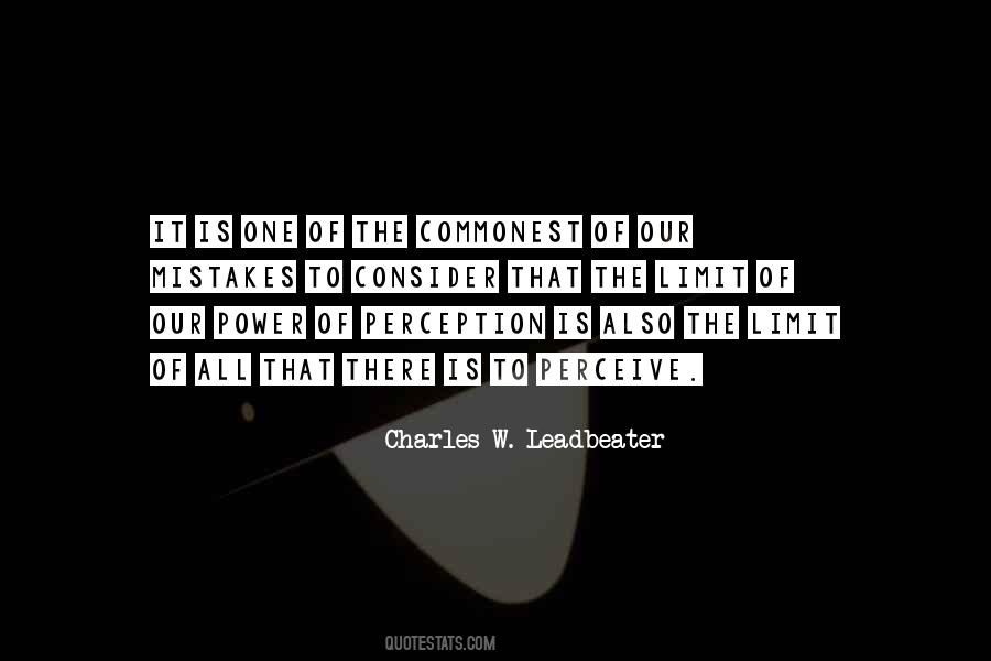 C.w. Leadbeater Quotes #1723081