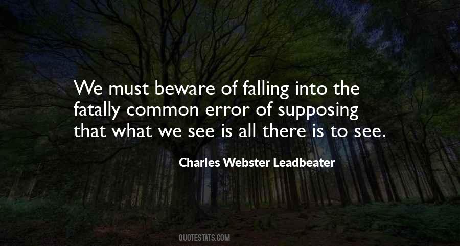 C.w. Leadbeater Quotes #415137