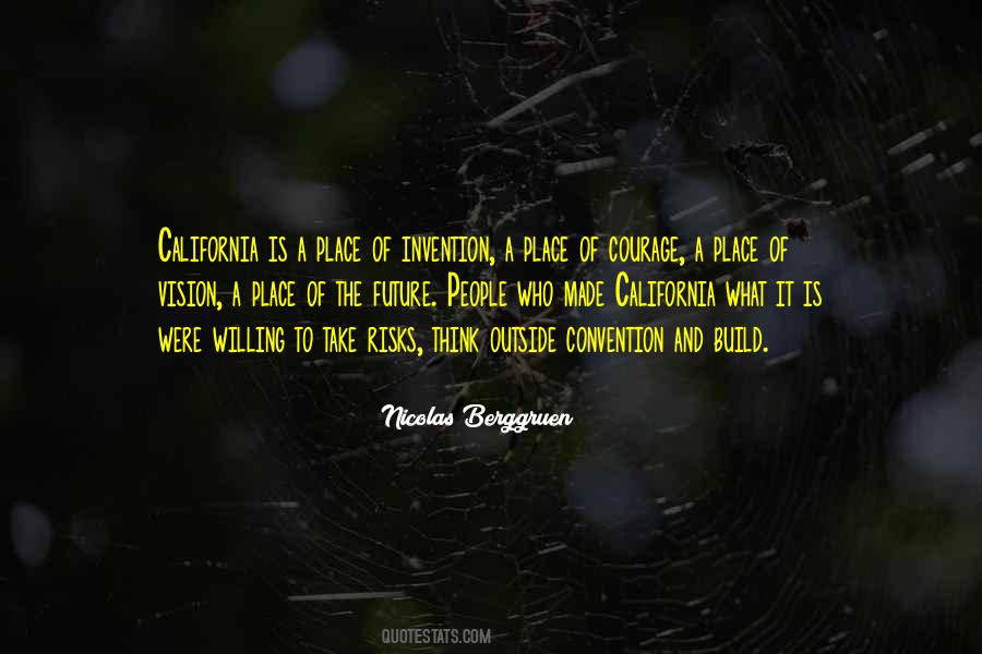 Courage To Take Risks Quotes #1695012