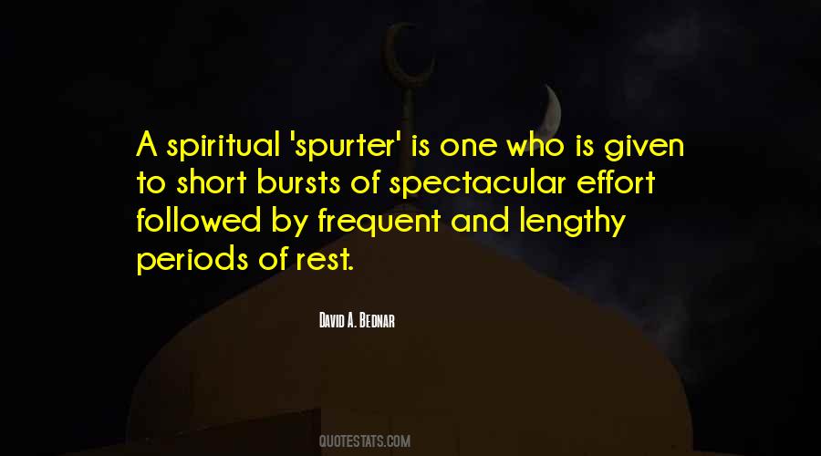 Spiritual Effort Quotes #1764141