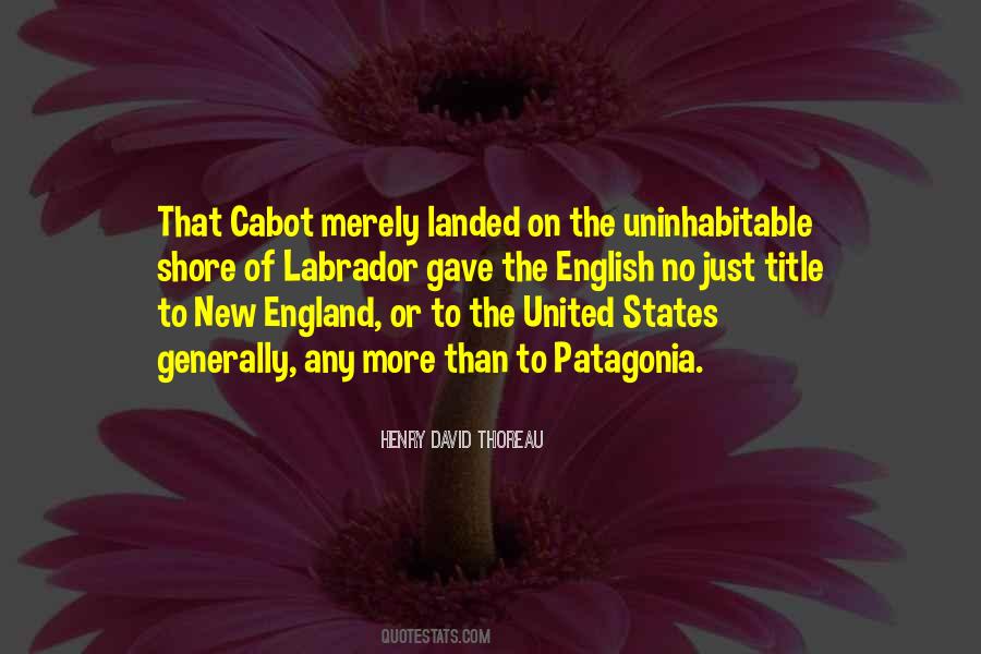 Cabot Quotes #1459379