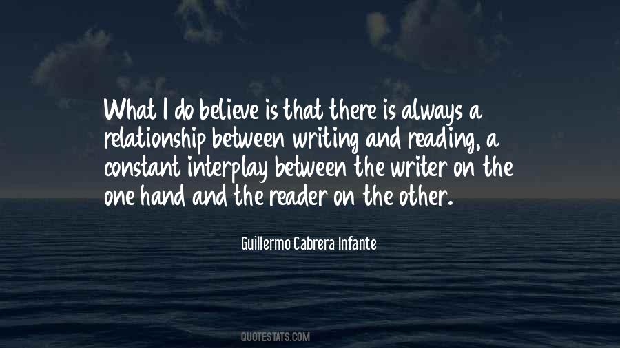 Cabrera Infante Quotes #592224