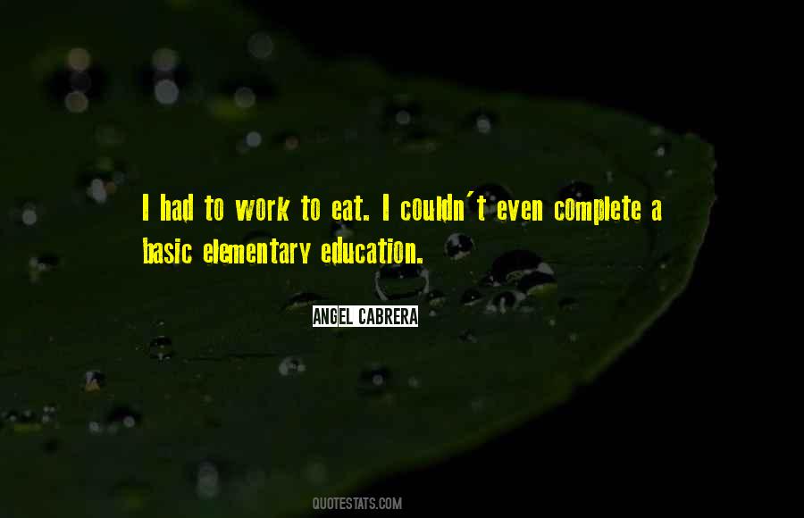 Cabrera Quotes #880672
