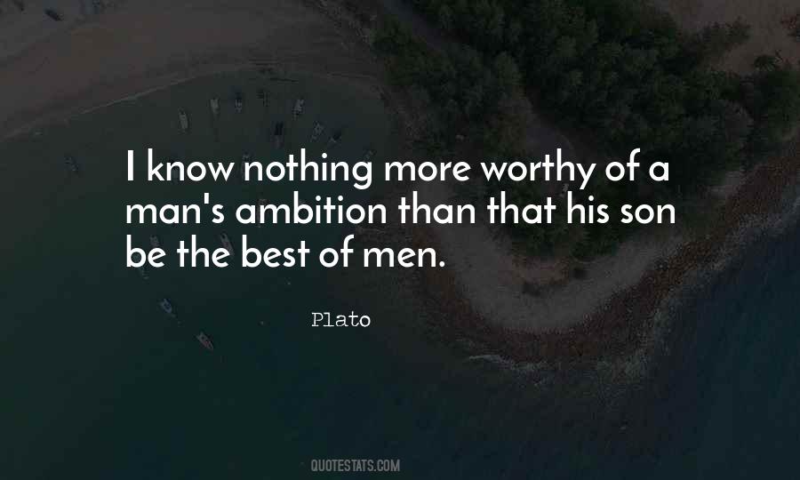 Worthy Men Quotes #527912