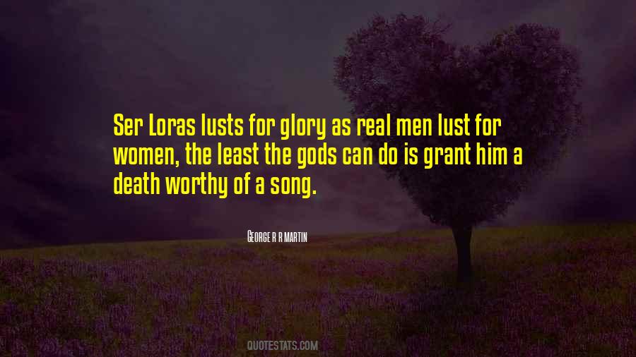 Worthy Men Quotes #94597