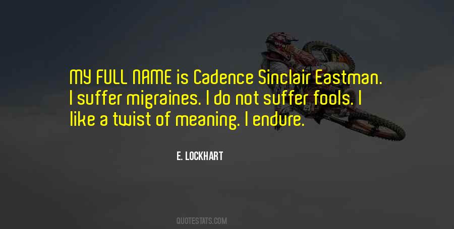 Cadence Sinclair Quotes #1667054