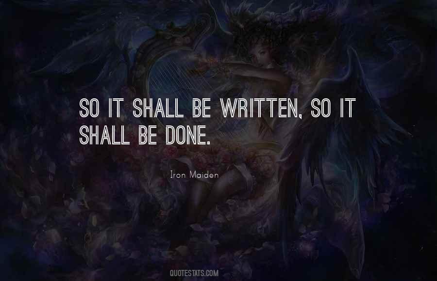 Iron Maiden Lyrics Quotes #1112399