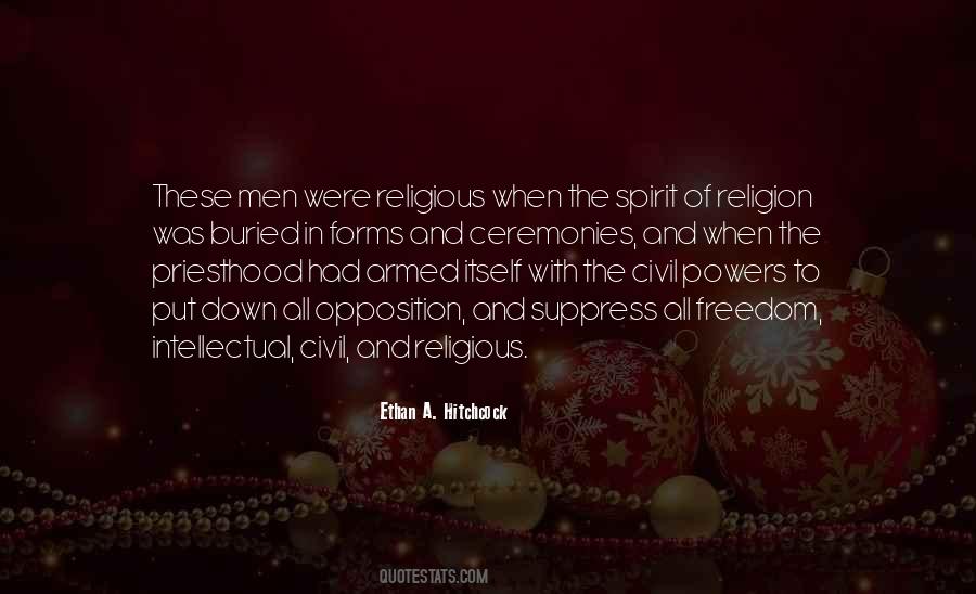 Religion Freedom Quotes #133250