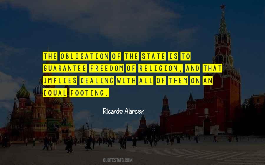 Religion Freedom Quotes #219761
