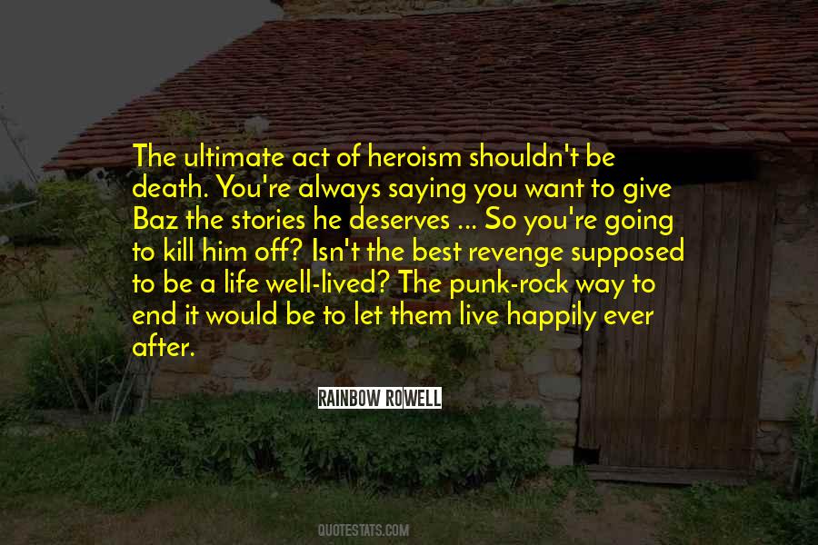 Death Happy Quotes #20058