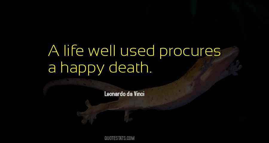 Death Happy Quotes #417090