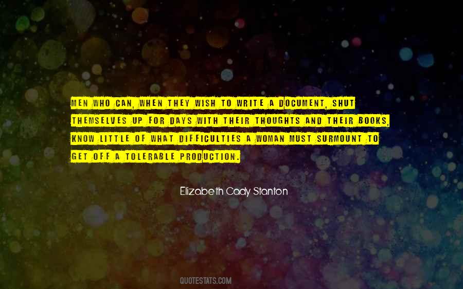 Cady Stanton Quotes #417913