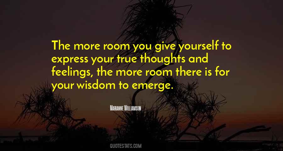 Express Your Thoughts Quotes #425558