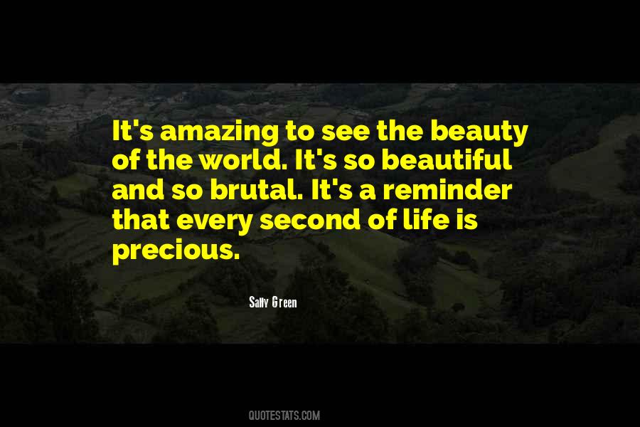 Beauty Of The World Quotes #1603584