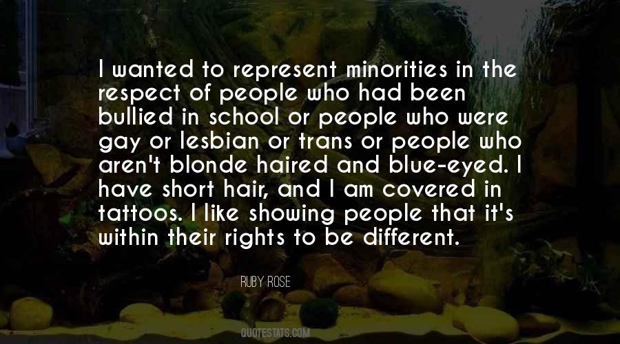 Minorities Rights Quotes #125133