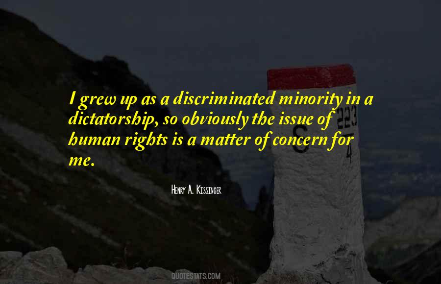 Minorities Rights Quotes #705586