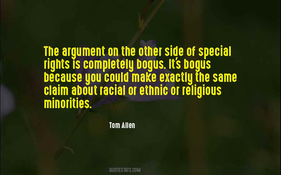 Minorities Rights Quotes #952632