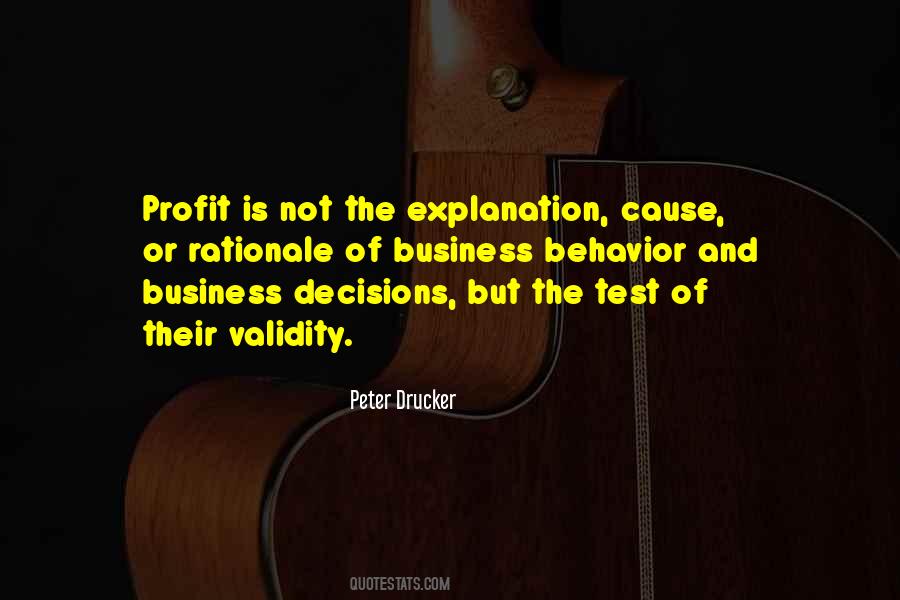 Business Decisions Quotes #1860366