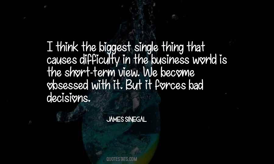 Business Decisions Quotes #214463