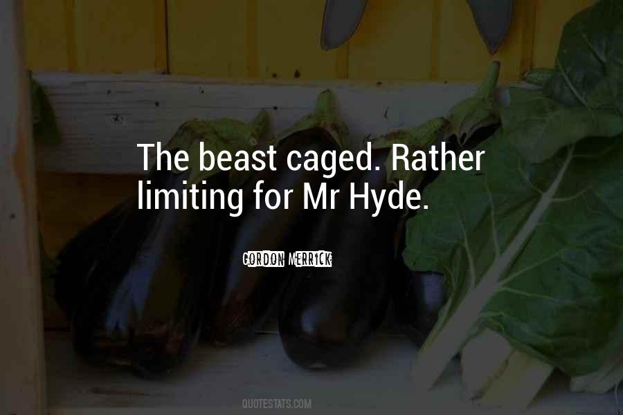 Caged Beast Quotes #434478