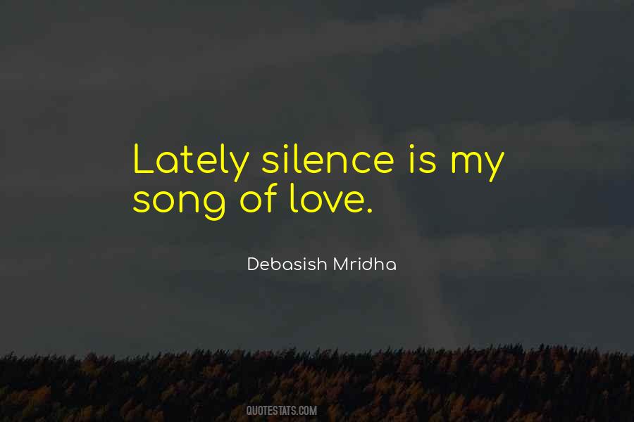 Song Of Love Quotes #236455