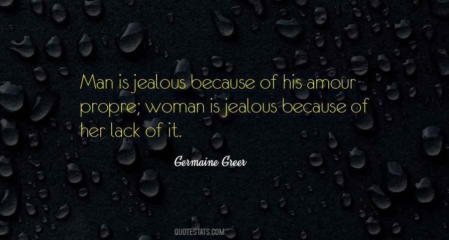 When A Woman Is Jealous Quotes #1393217