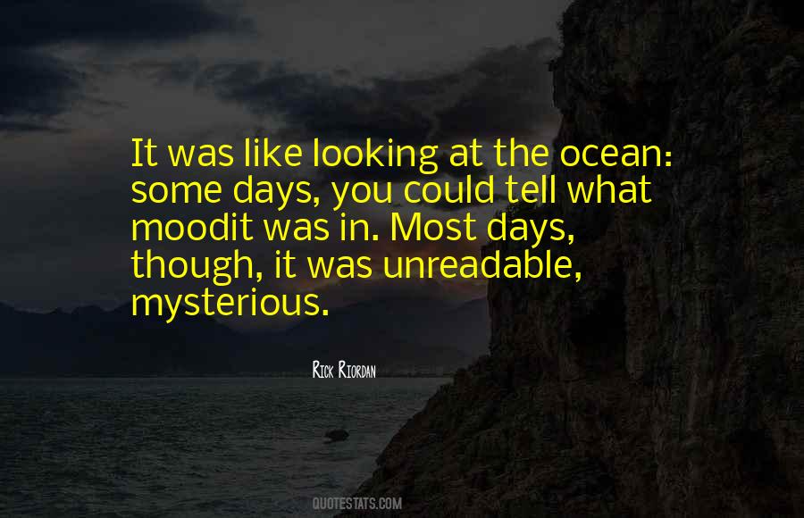 Quotes About Looking At The Ocean #1545255