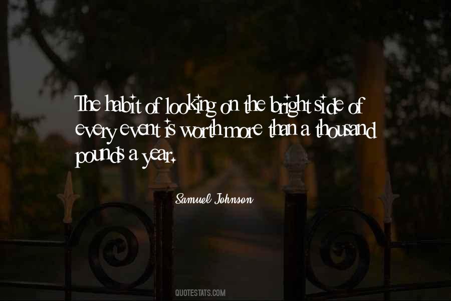 Quotes About Looking At The Bright Side #1028531