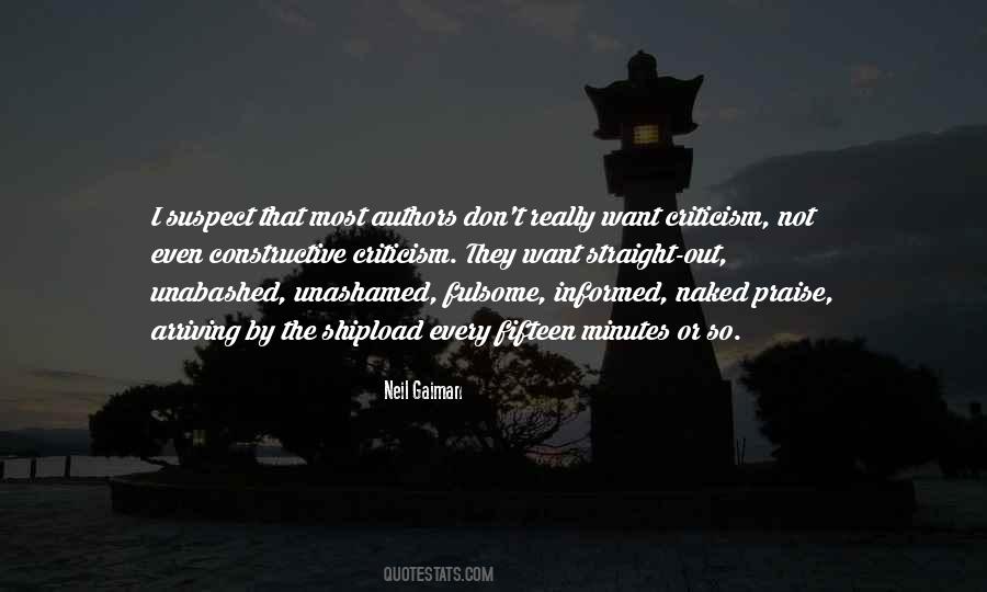 Praise Criticism Quotes #1218284
