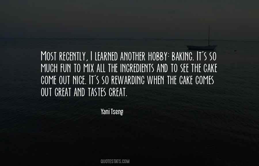 Cake Baking Quotes #1328565