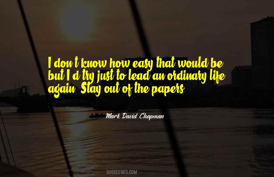 Cal Chapman Quotes #14205