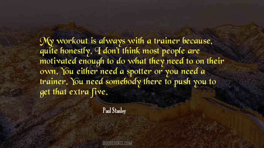 Workout Push Quotes #1591326