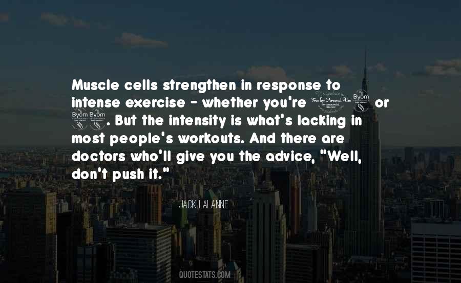 Workout Push Quotes #171317