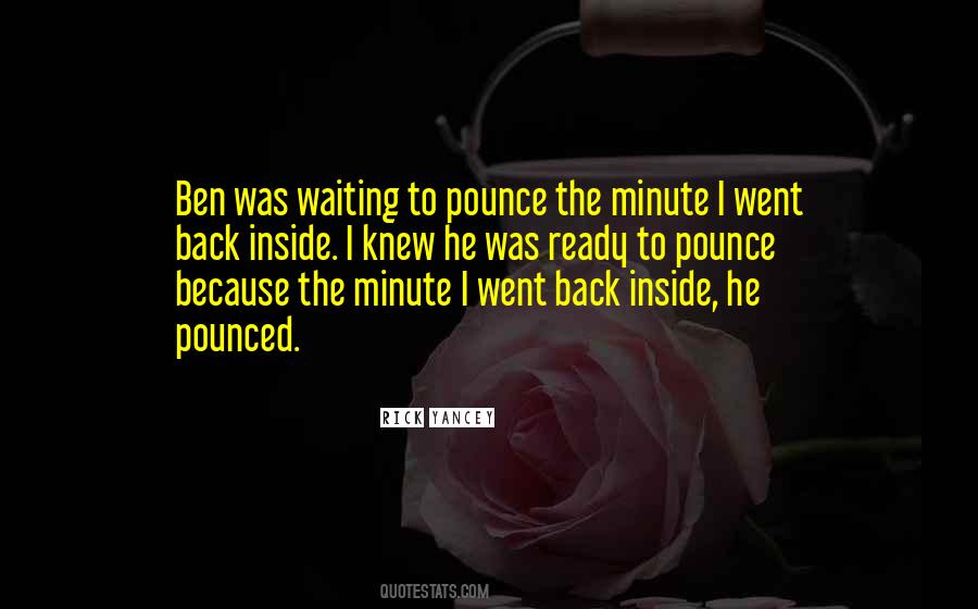 Pounced On Quotes #874603
