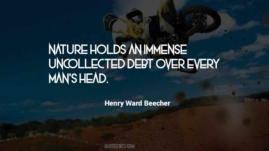 Man S Nature Quotes #103505