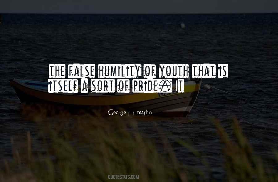 False Humility Quotes #438810