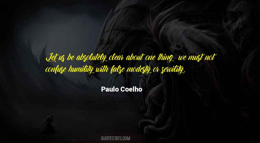 False Humility Quotes #859229