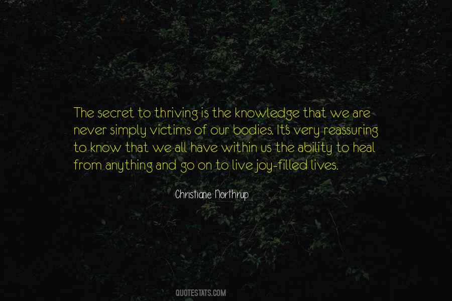 Joy Within Quotes #1087367