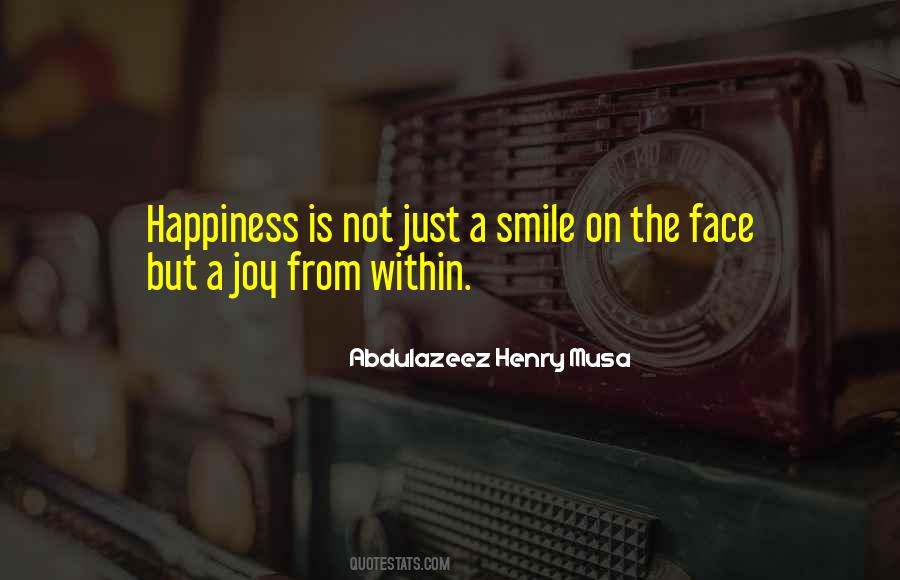 Joy Within Quotes #1124193