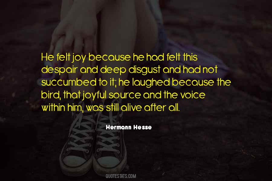Joy Within Quotes #962077