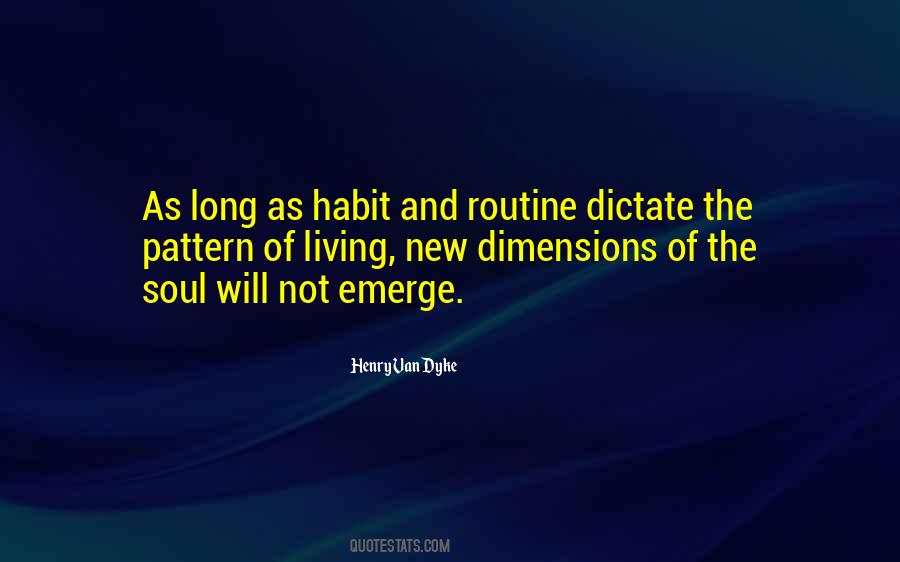 Habit Pattern Quotes #965039