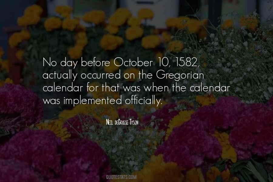 Calendar Quotes #1699223