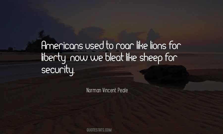 The Lions Roar Quotes #1126707
