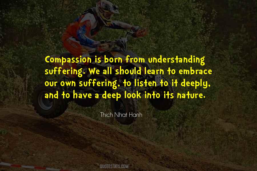 Deep Compassion Quotes #689541