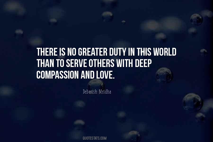 Deep Compassion Quotes #87636