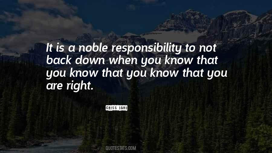 Duty Responsibility Quotes #1205513